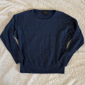 Tahari Women's Blue Crewneck Sweater